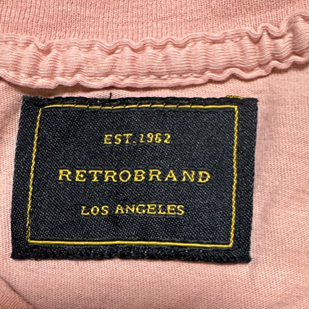 Original Retro Brand Peach Bonjour Graphic Men's T-Shirt - Picture 5 of 7